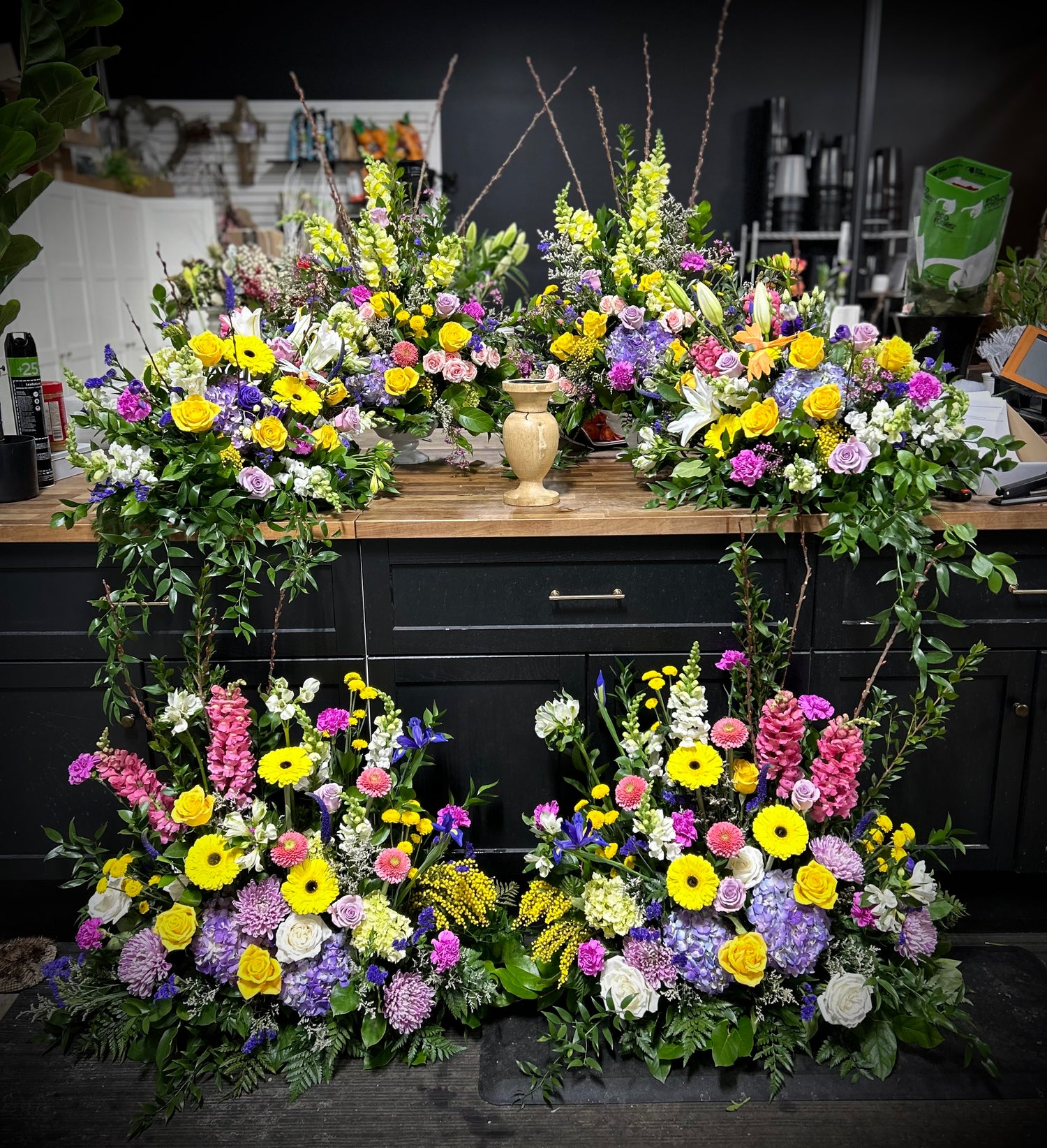 Surrounded by Flowers Urn Garden