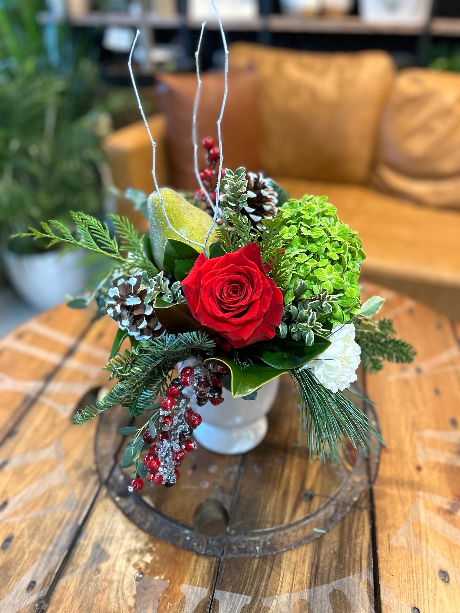 Sugar Plum Fresh Arrangement
