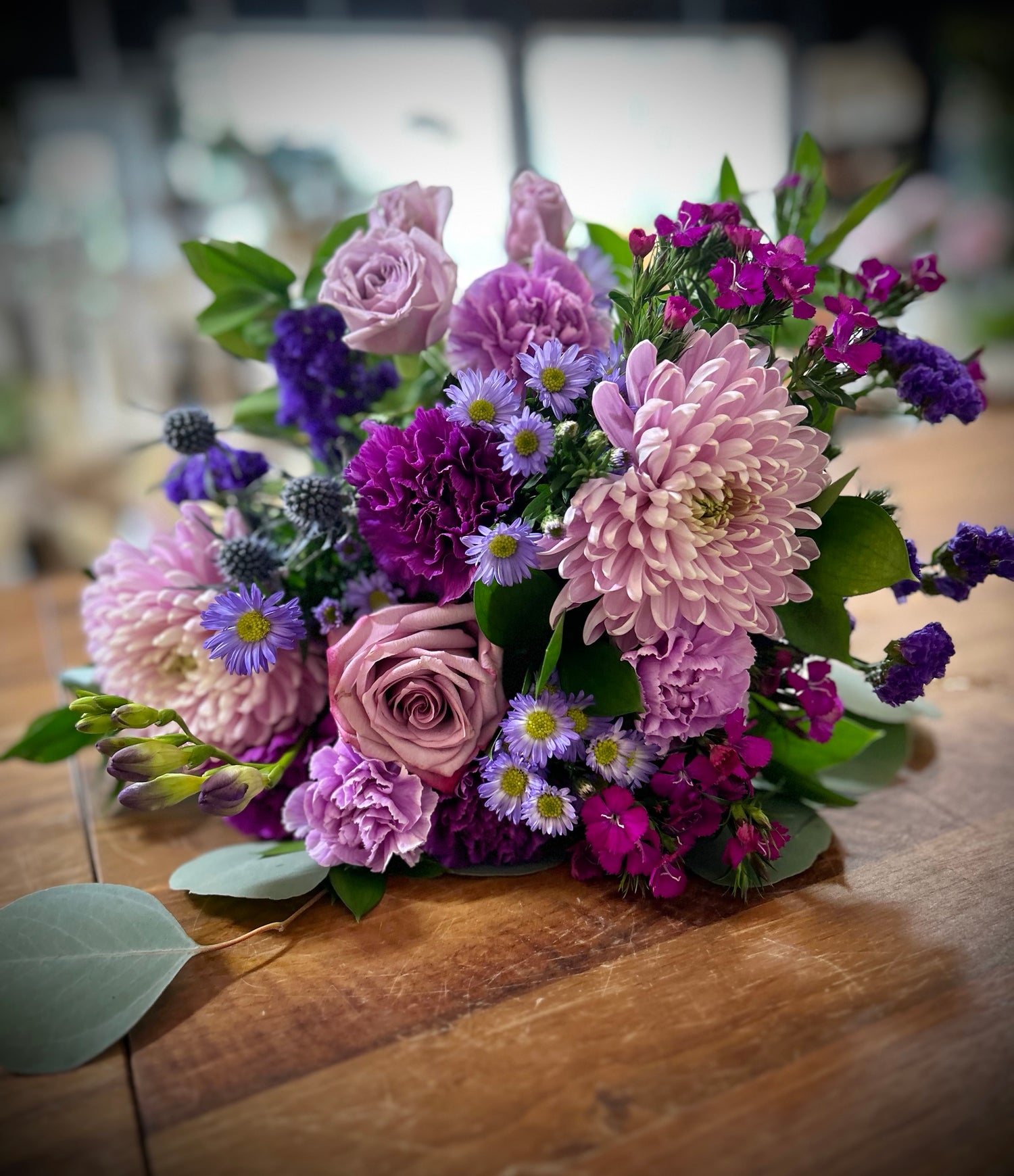 I Like to Mauve it, Mauve it, Fresh Cut Flowers