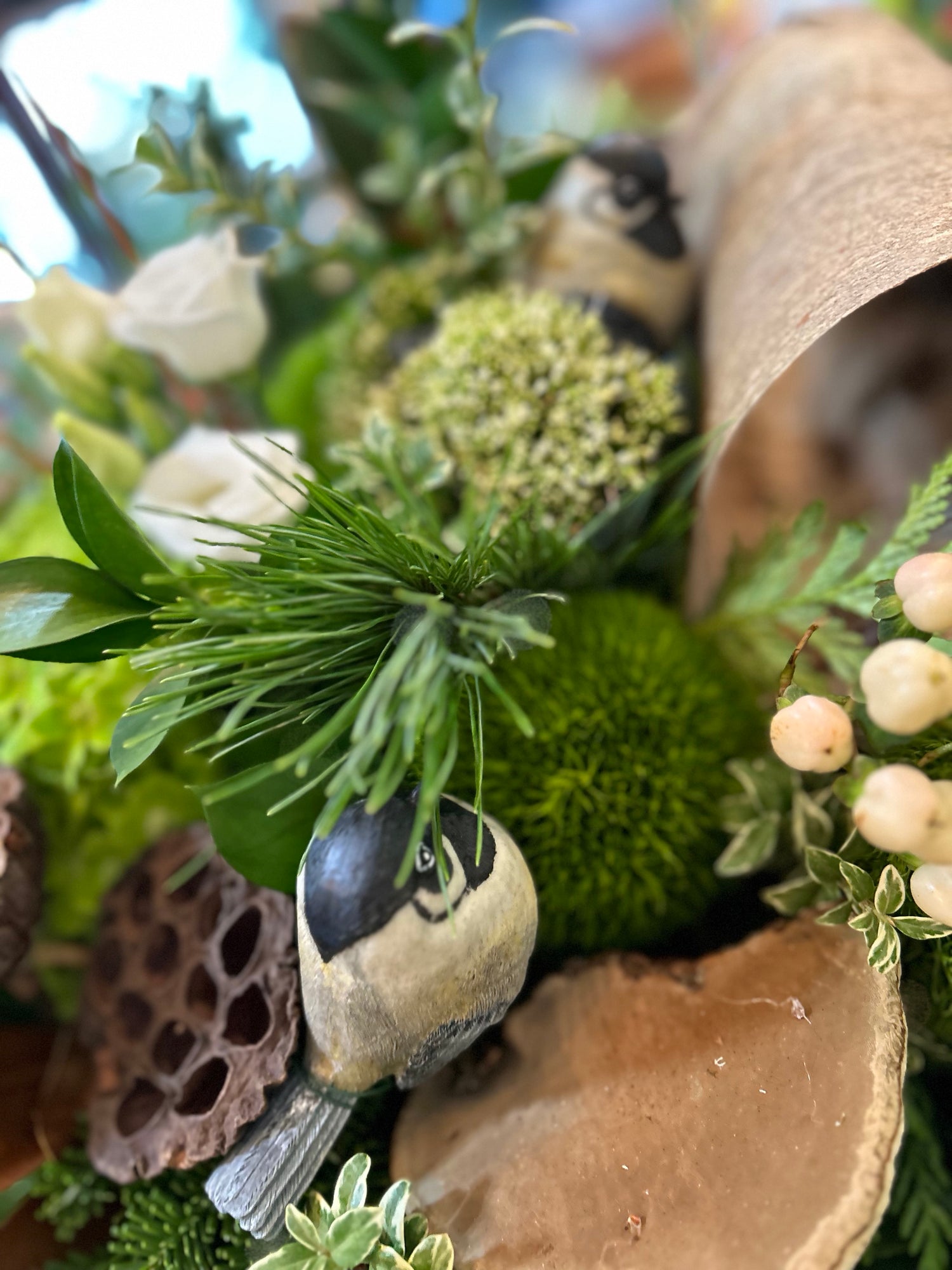 At Peace in Nature Casket Spray