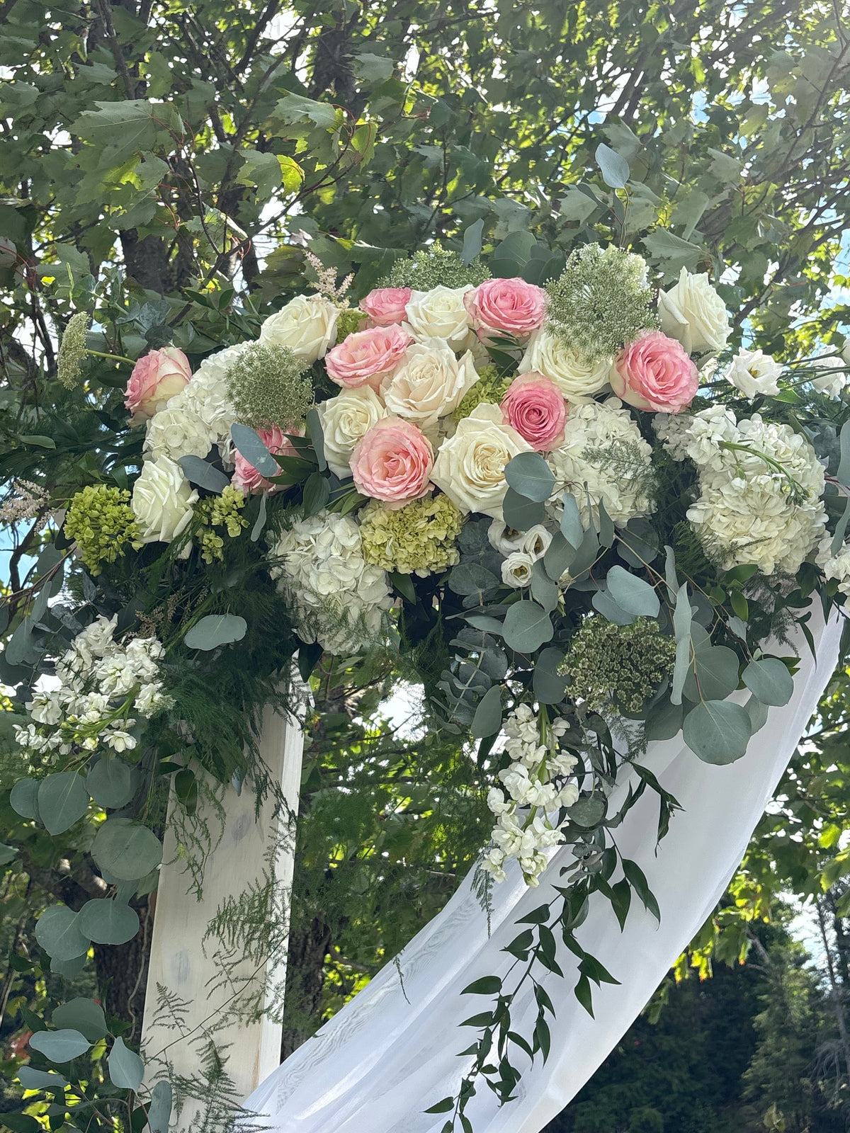 Wedding: Arch Decor for the Ceremony