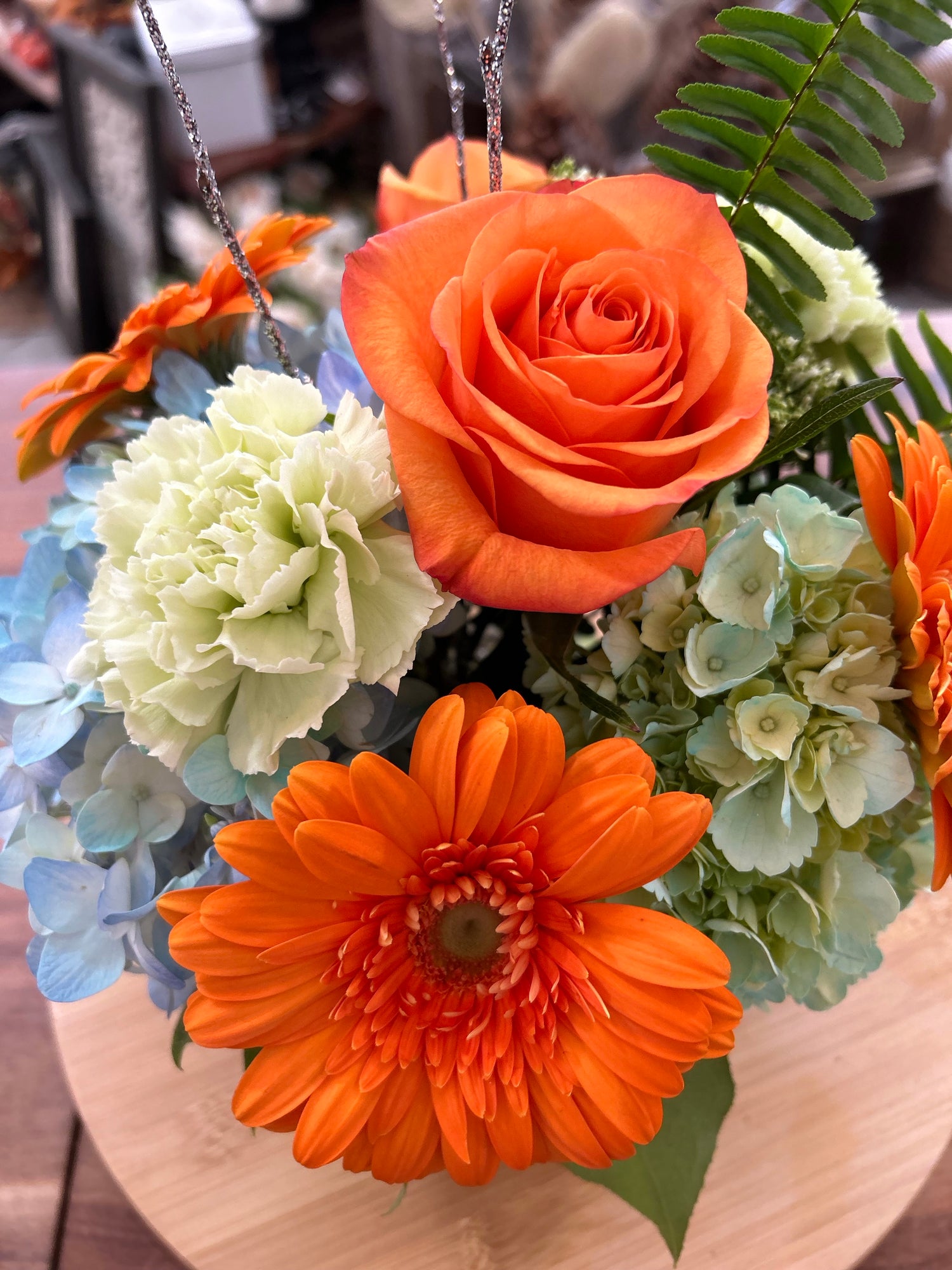 Life of a Showgirl Fresh Vase arrangement