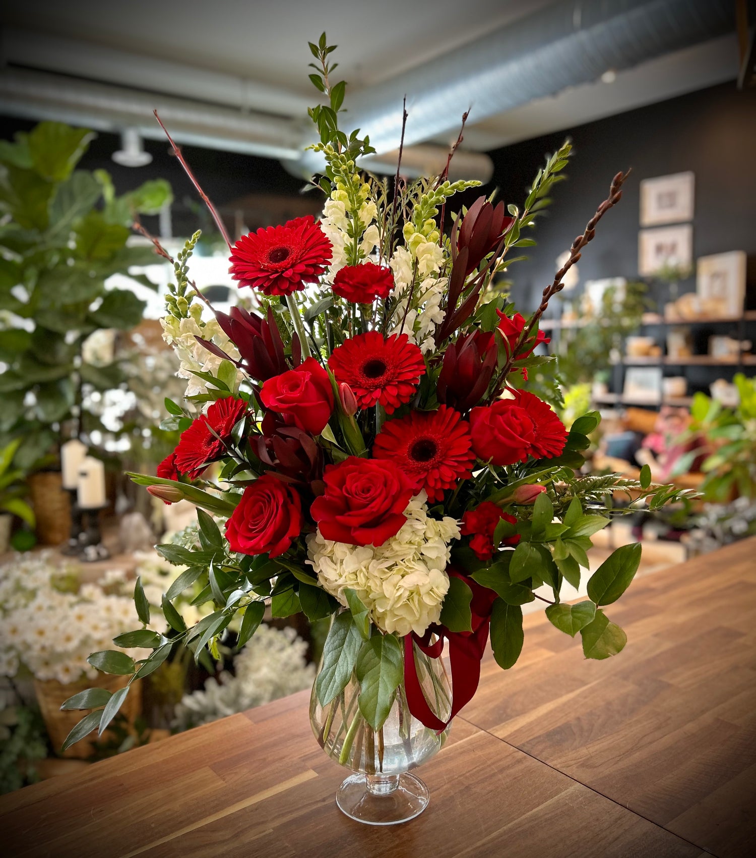 Heart & Soul Fresh Vase Arrangement