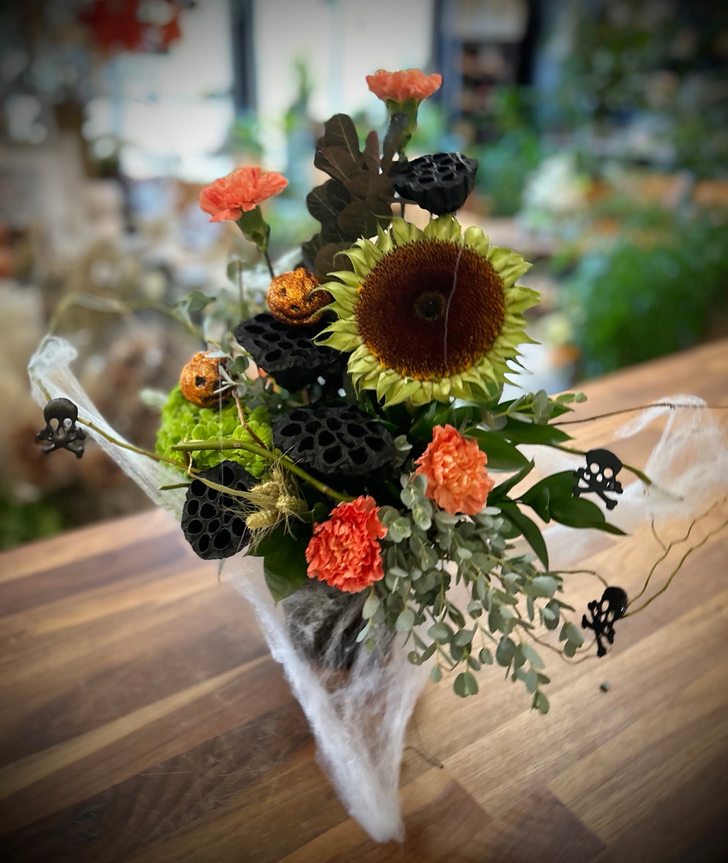Halloween Haunt Fresh Arrangement