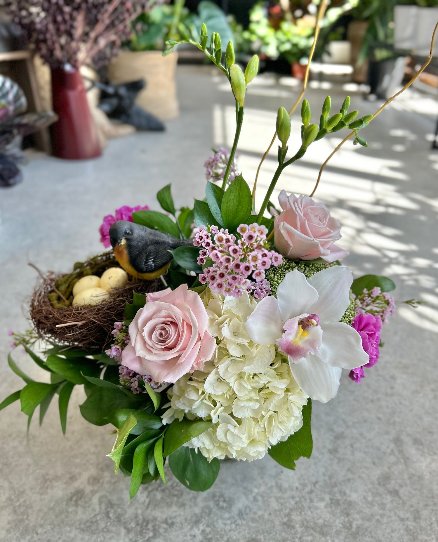 Mother's Day Mom’s Nest Vase Arrangement