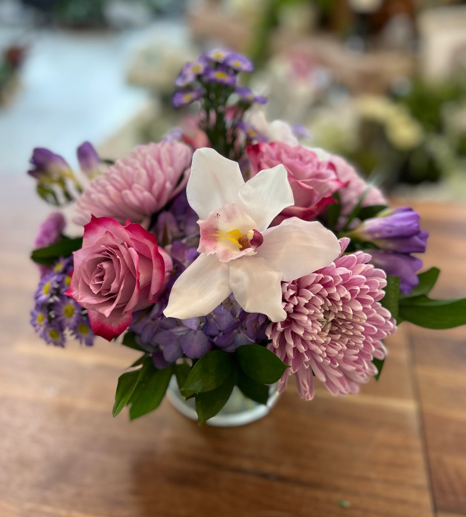 Love Me Some Mauve, Fresh Arrangement