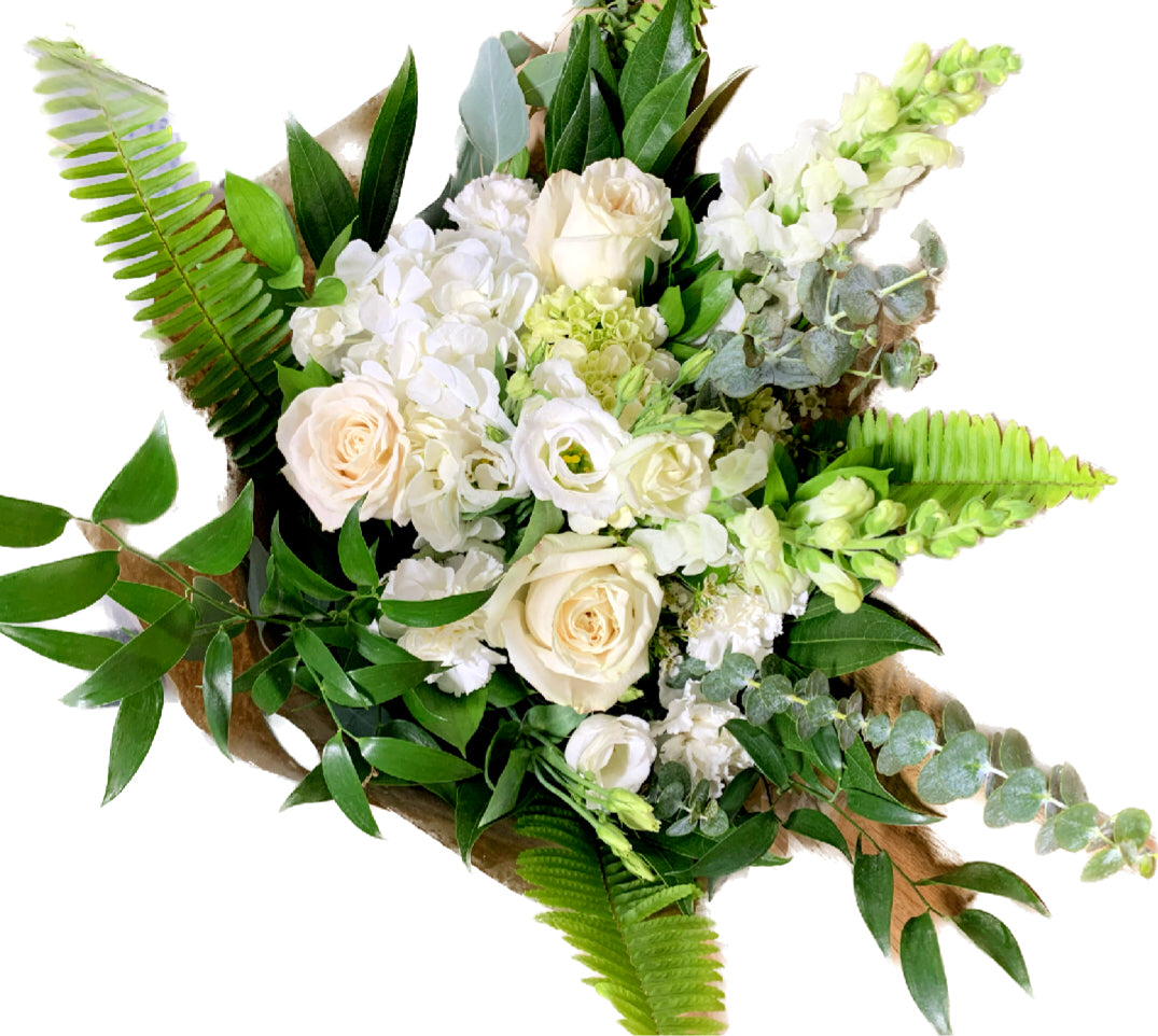 Whiter Shade of Pale Cut Flower Bouquet