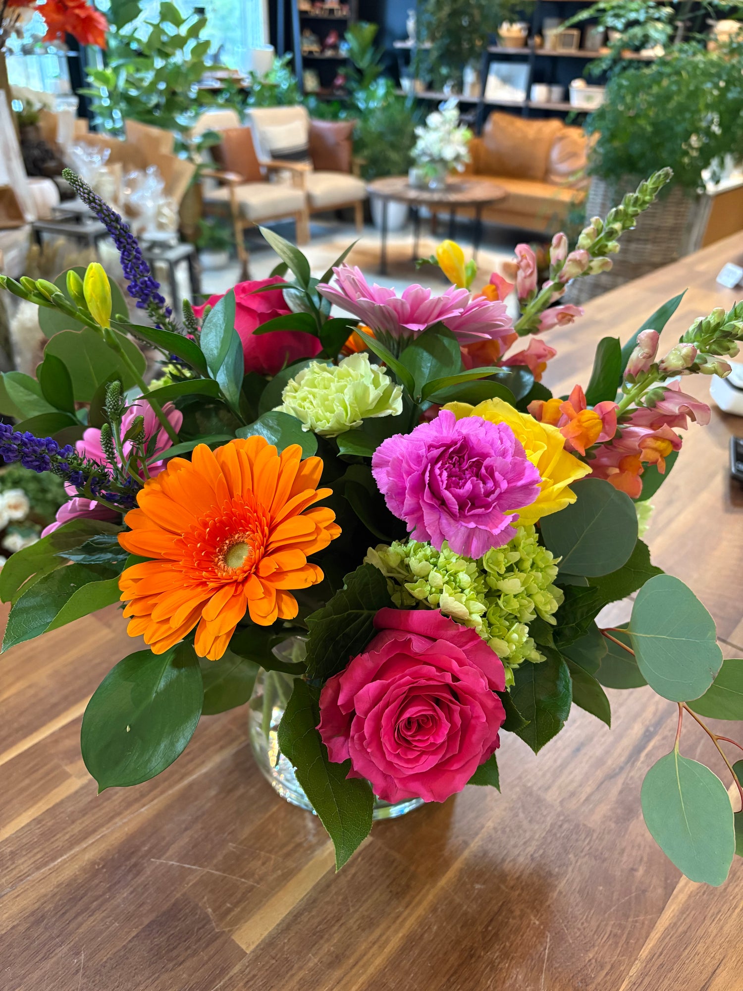 Confetti Vase Arrangement