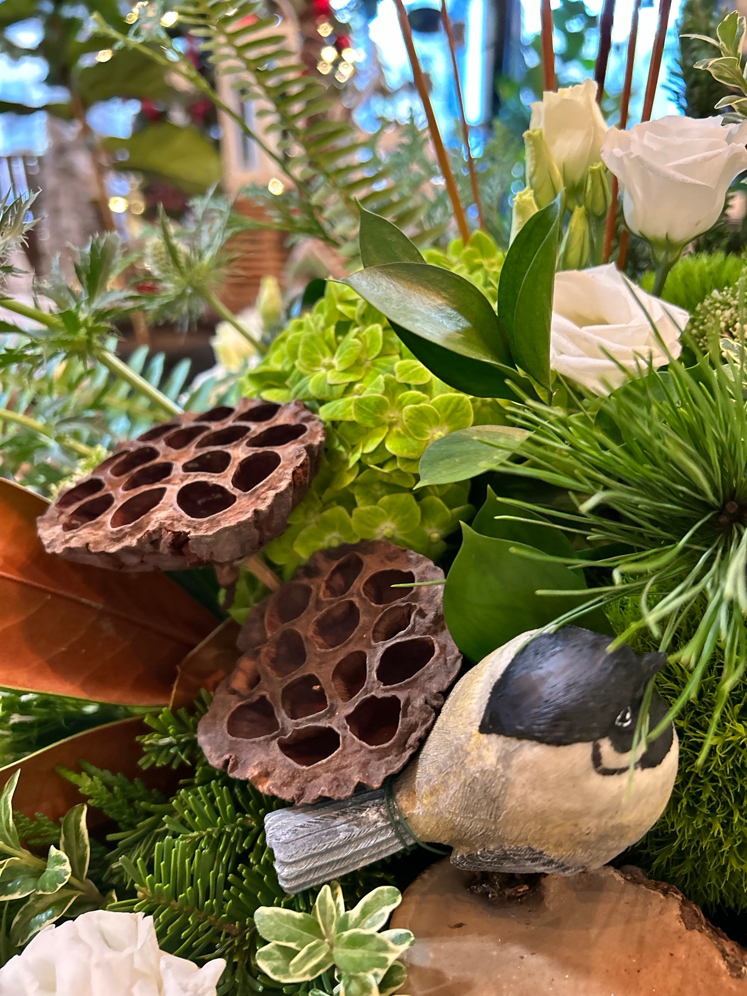 At Peace in Nature Casket Spray