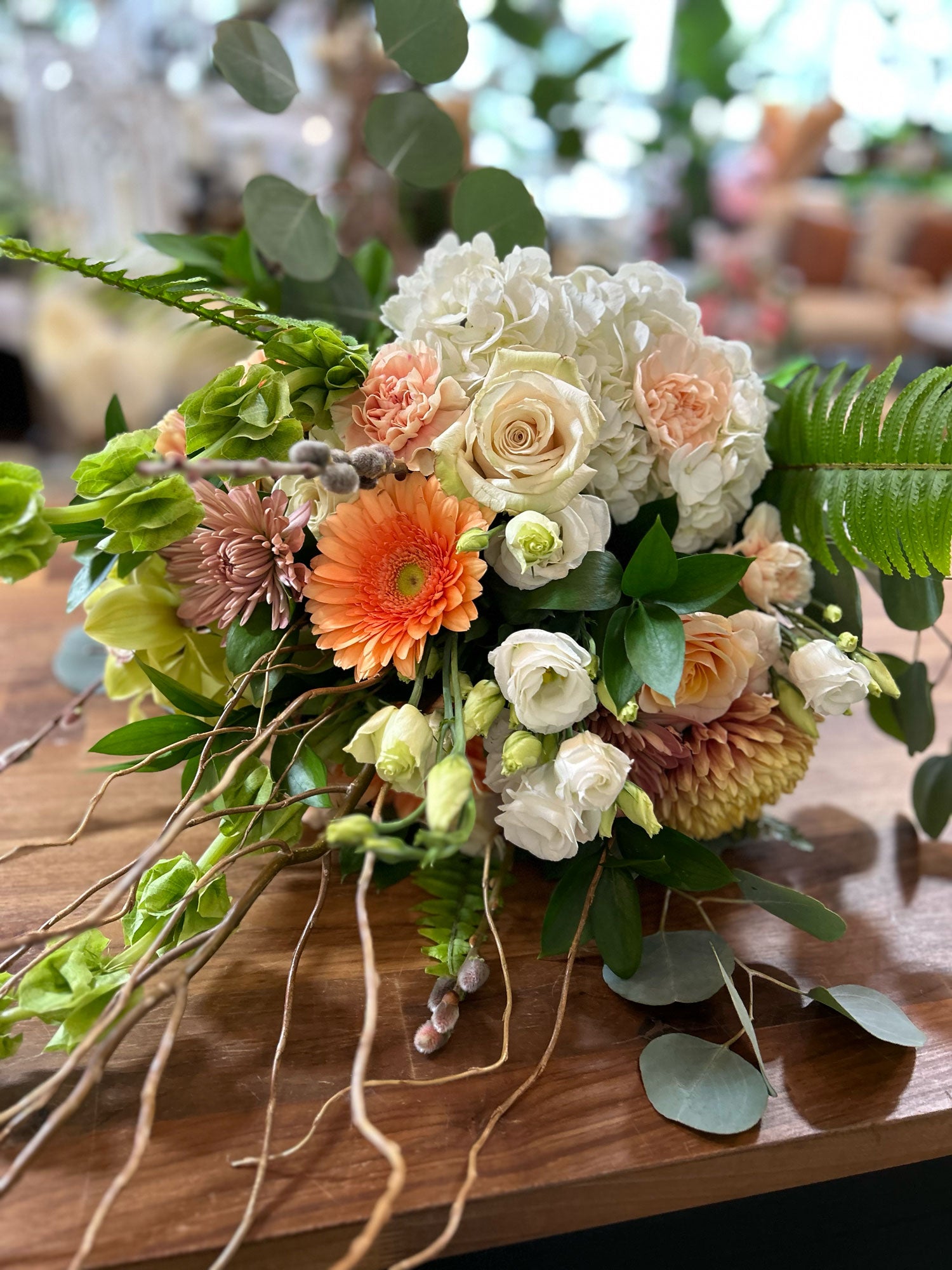 Apricot of my Eye Cut Flower Bouquet