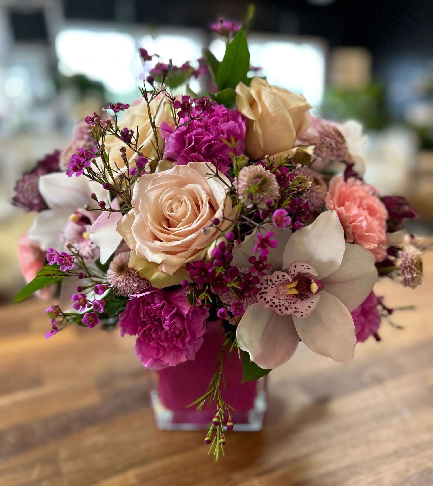 Pinkish Centrepiece
