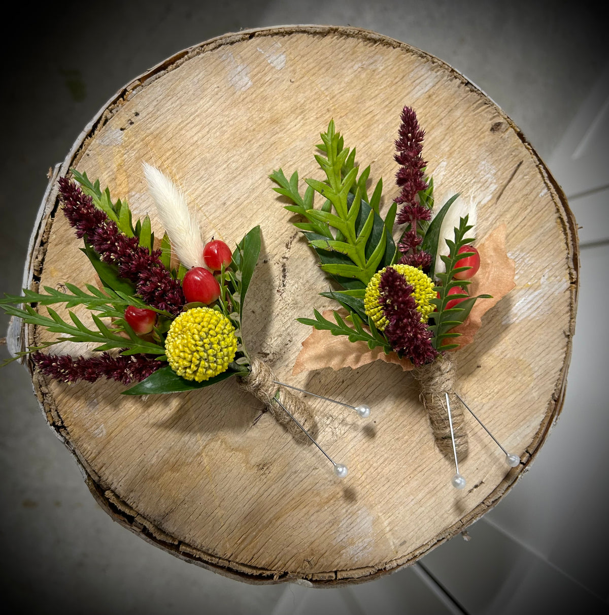 WEDDING Boutonnières and Corsages