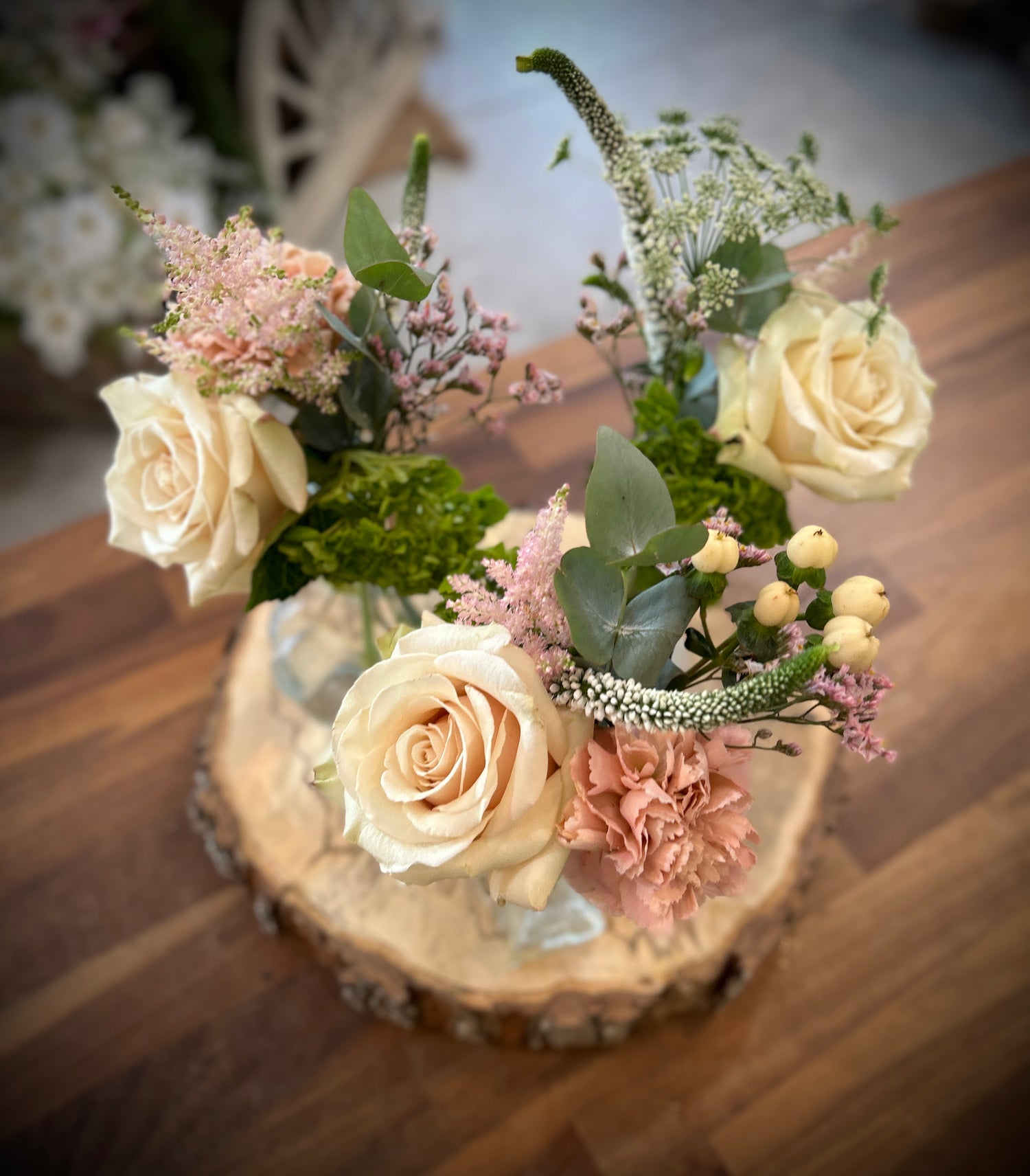 Cottage Charm Trio of vases