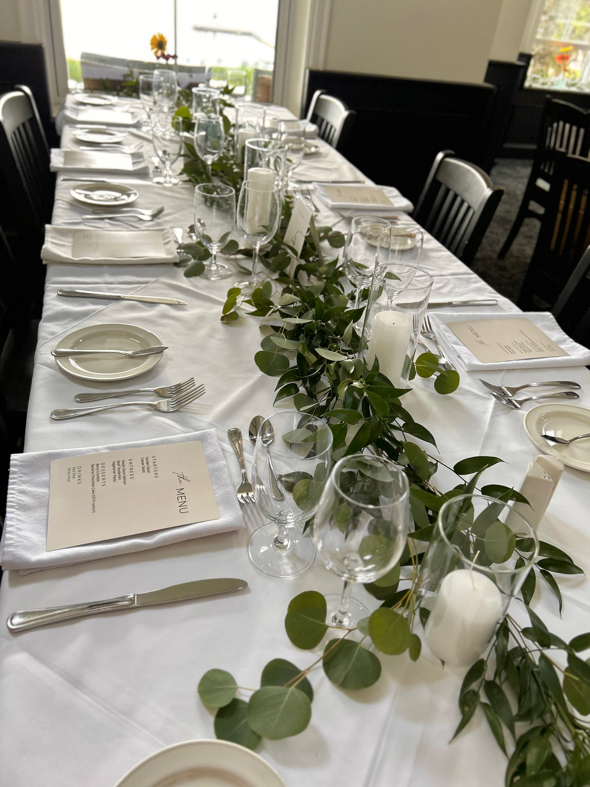 WEDDING: Centrepieces for the reception
