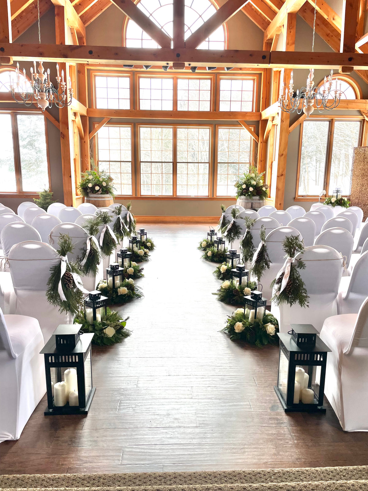 WEDDING: Aisle Arrangements