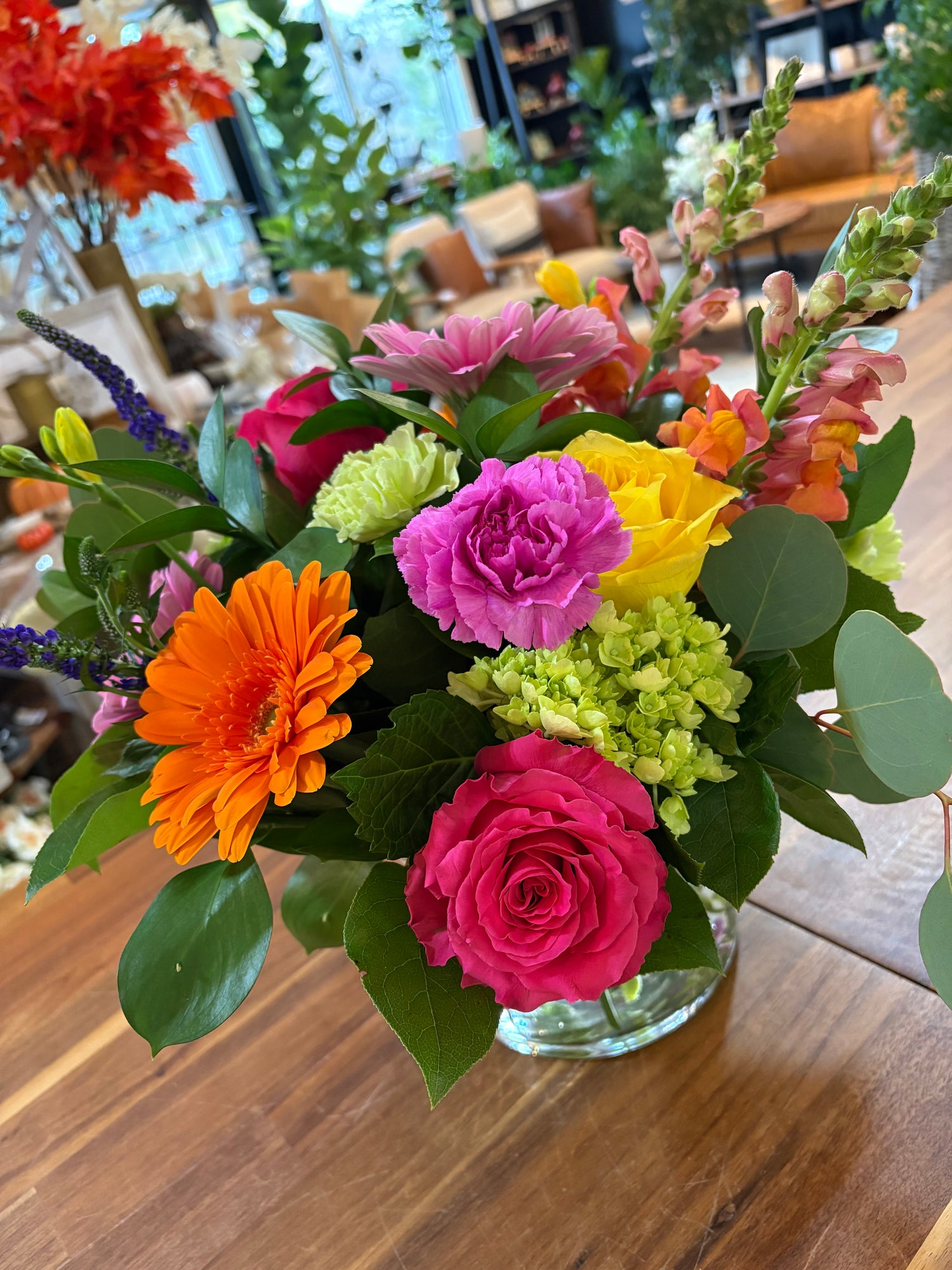 Confetti Vase Arrangement