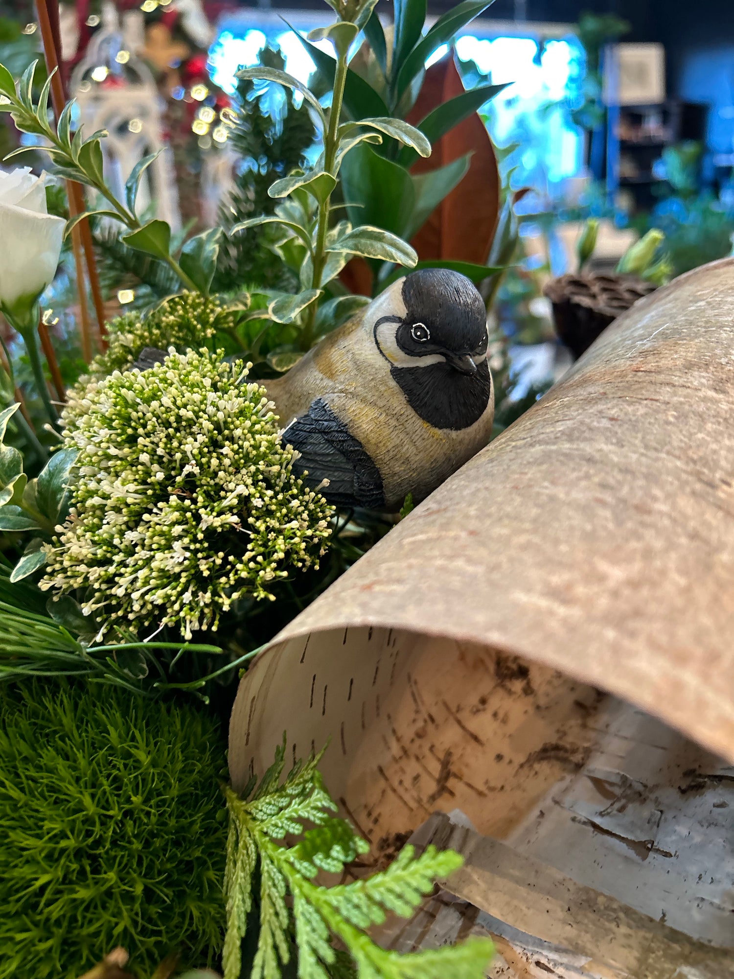 At Peace in Nature Casket Spray