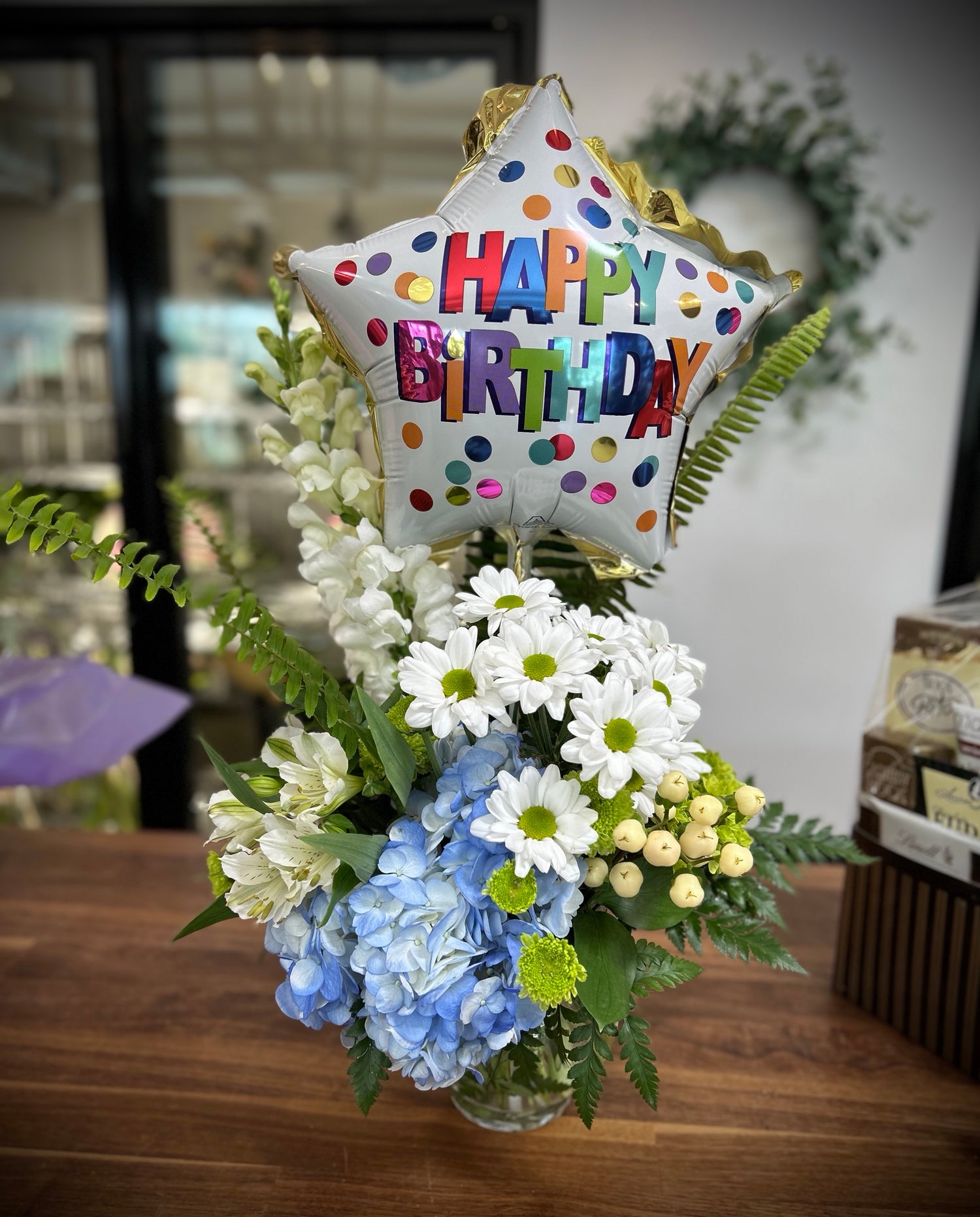 Happy Birthday Vase