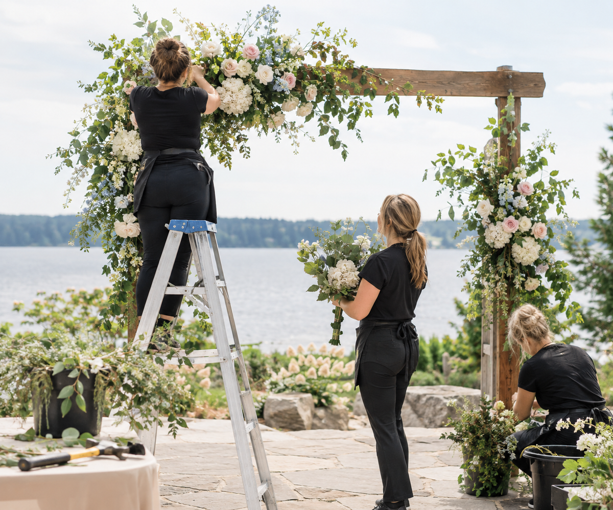 WEDDING Set up and Installation fees