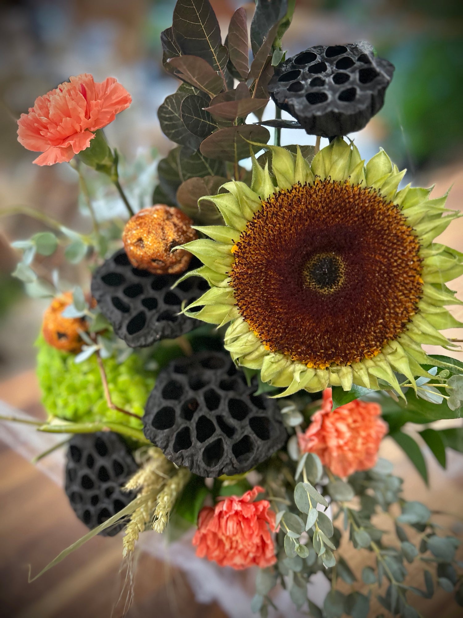 Halloween Haunt Fresh Arrangement