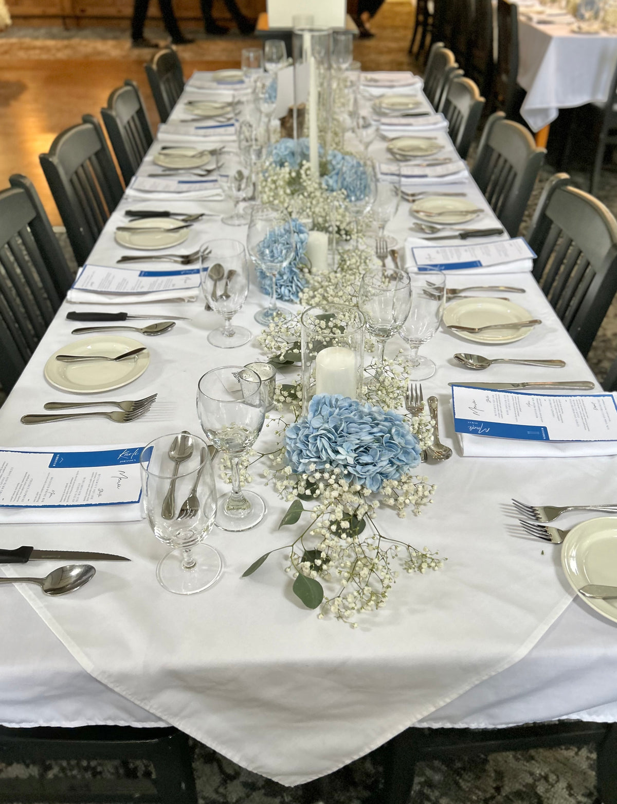 WEDDING: Centrepieces for the reception