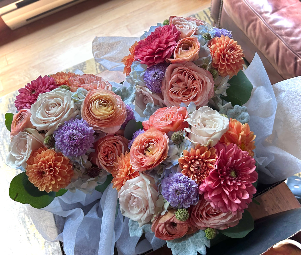 Wedding: Bridesmaids Bouquets