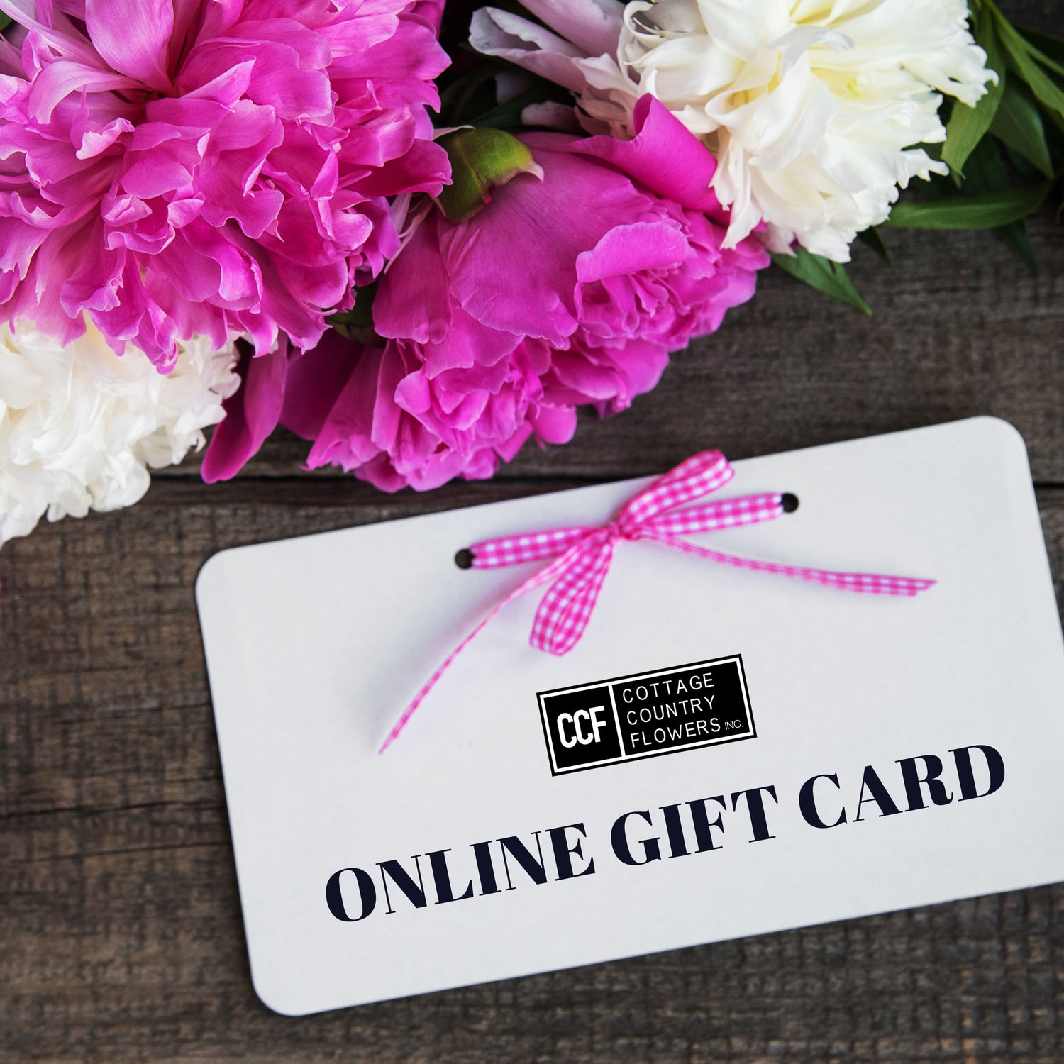 Cottage Country Flowers Online Gift Card
