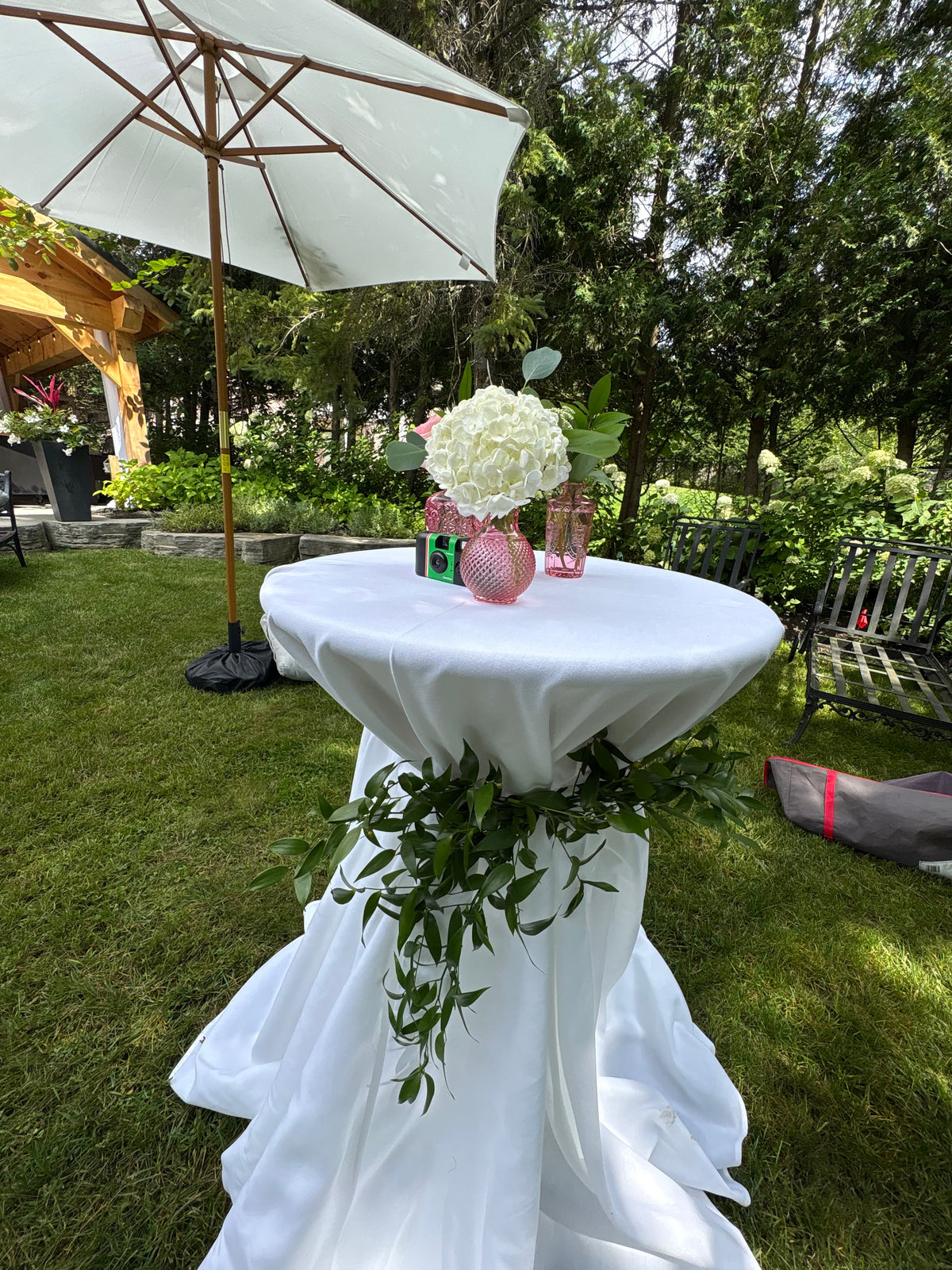 WEDDING: Centrepieces for the reception